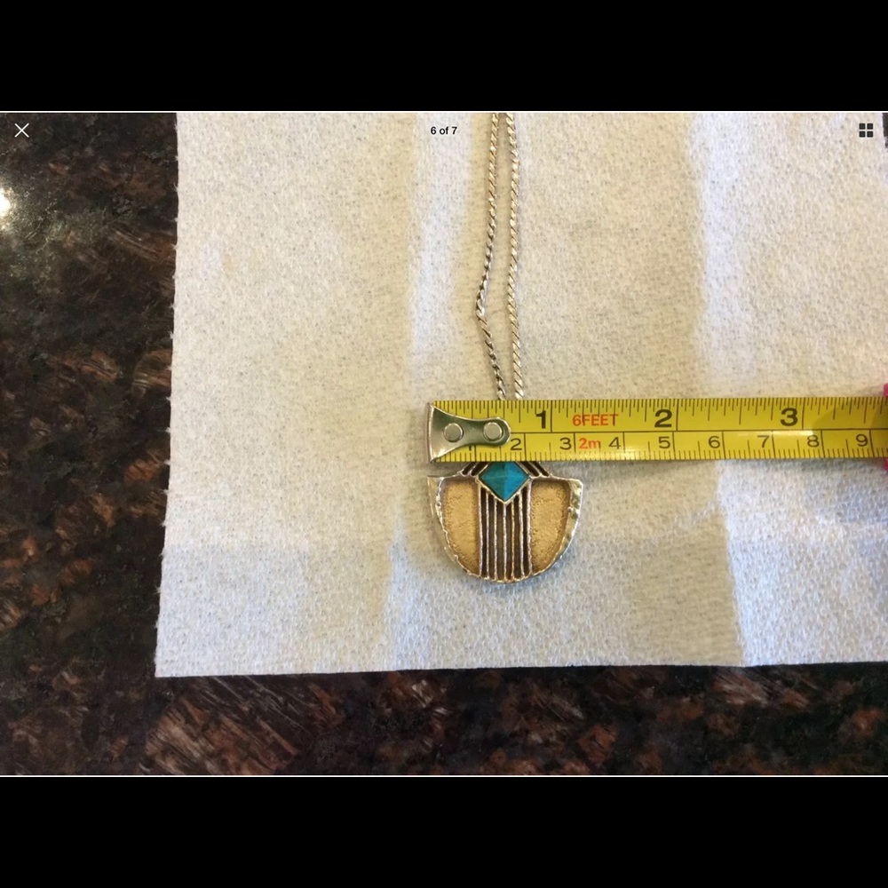 Grosse Solid Sterling Silver/Gold Plated Necklace - image 6